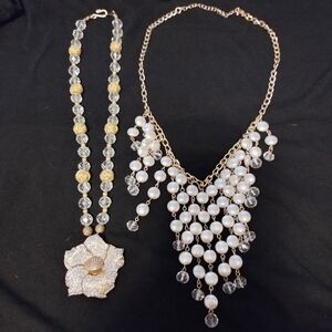 Two vintage necklaces